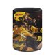 thumbnail image 3 of Bomberos-theme Cylinder Pen Holder Pencil Organizer with Flannel Lining PVC Leather Material Cardboard Base for study work 10*8CM, 3 of 6