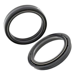 Genérico - Retenes De Telescopicas Moto Keeway Klight 202 / K Light 150 Negro