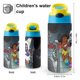 thumbnail image 2 of Amada la Aventura Botella de Agua con Tapa Pop Top de Un Toque, Acero Inoxidable, a Prueba de Fugas, para Deportes, Botella Infantil azul 12 oz, 2 of 6