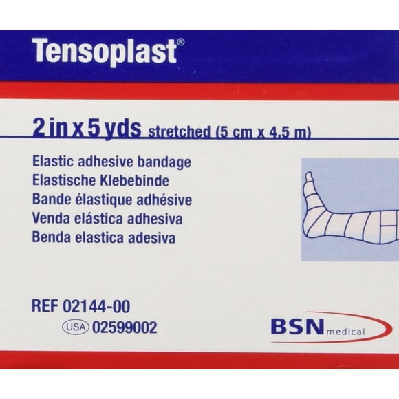 Venda BSN elástica adhesiva 5 cm × 4,5 m color arena 1 rollo