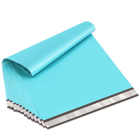 Sobres de Polietileno UCGOU 48 x 61 cm Verde Azulado, Pack de 50, Impermeables
