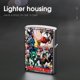 thumbnail image 4 of One-Punch Man-theme Copper Metal Lighter Shell, Premium Replacement Refillable Lighter Case with Durable Metal Construction, Compatible with Zippo and Most Standard Lighter Models, 4 of 6