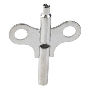 Magideal - Llave Para Relojes Mecánicos Herramienta De Mantenimiento Para Relojes Antiguos Con Diseño Ergonómico Y Material Resistente Adecuada Para Reparación Doble Cabeza De Plata