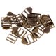 thumbnail image 1 of 20 unids correas de correa de metal correas hebillas ajustador de correa de equipaje de bronce, 1 of 5