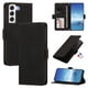 thumbnail image 1 of Funda Billetera Delgada para Samsung Galaxy S22 Plus 5G con Ranuras y Soporte Negro, 1 of 6