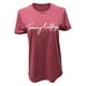 thumbnail image 1 of Camiseta Tommy Hilfiger Line con cuello redondo para mujer, color rojo, talla S, 1 of 3