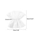 thumbnail image 2 of INSPIRE CHIC Guantes Largos con Volantes para Mujeres, Mangas de Brazo con Dedos Completos hasta el Codo para Boda, Fiesta, Banquete, Baile de Graduación, Vestido de Gracia Blanco, 2 of 6