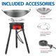 thumbnail image 5 of Estación de Wok Exterior OuterMust 54000 BTU con Encendido Electrónico de Propano, 5 of 9