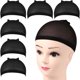 thumbnail image 1 of Fandamei Wig Cap, 6PCS Black Stocking Caps for Wigs, Stretch, 1 of 3