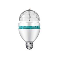 Genérico - Set 4 Bombillas Led Color Rgb Giratoria Diversion Fiesta Lau