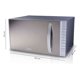 thumbnail image 3 of Microondas Midea MMP-23GABV Gris 23 Litros - Caja Reciclada, 3 of 5