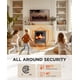 thumbnail image 4 of Chimenea eléctrica portátil Silonn de 18" con calefactor de 1400 W, 4 of 7