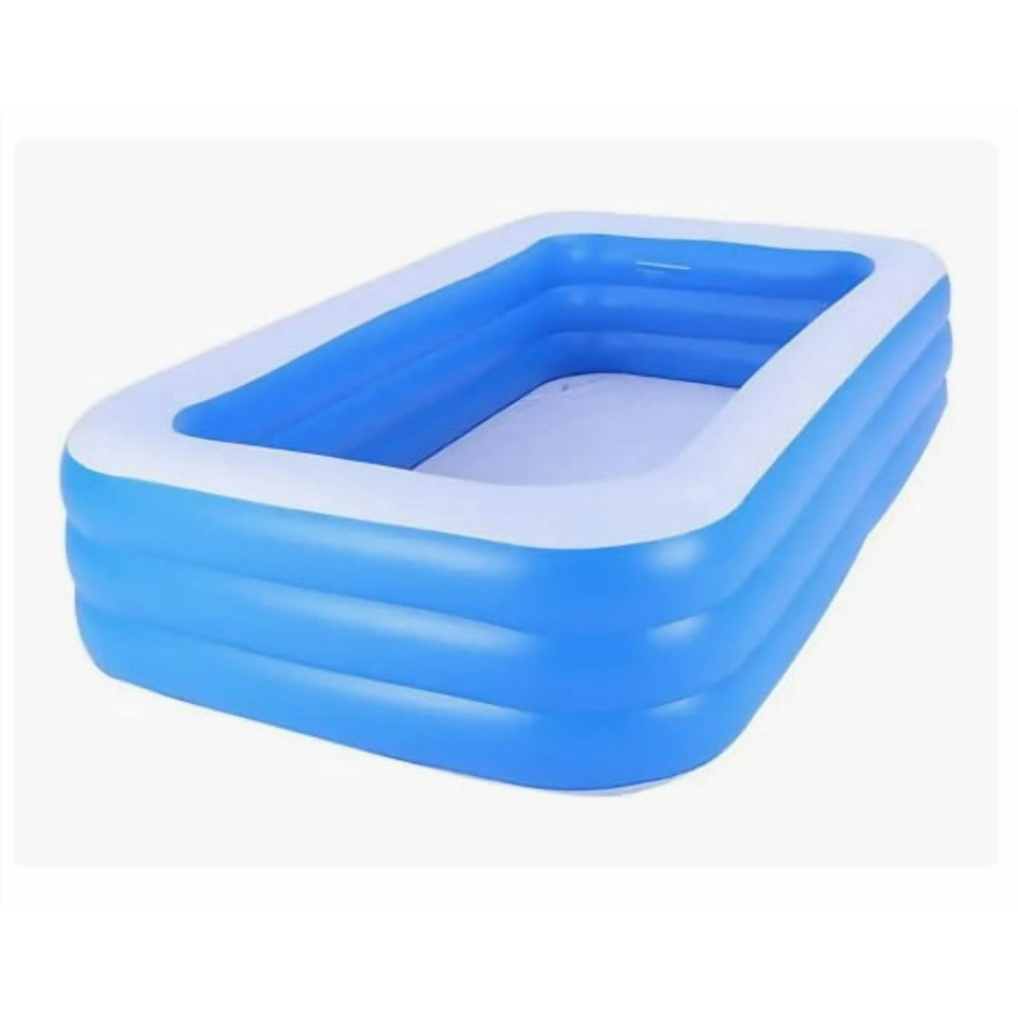 Click Ventas - Piscina Inflable Niños Familia Pool Rectangular 210 Mts Azul