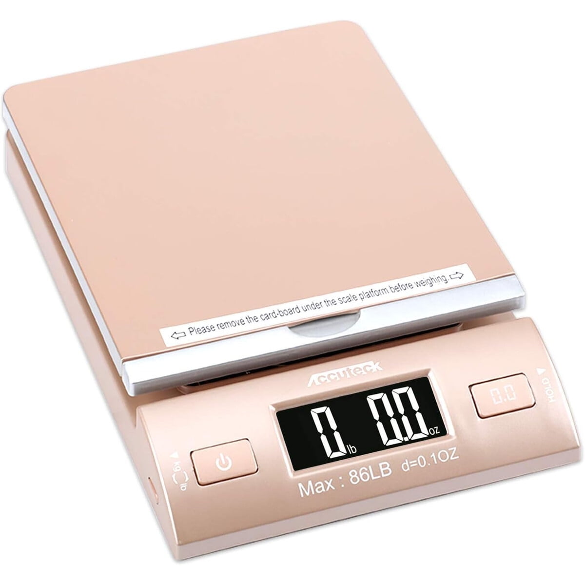 Balanza Postal Digital Accuteck Gold 86lb Precision 0.1oz Led