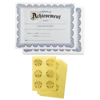 Set De Certificados De Logro Best Paper Greetings 96 Piezas