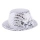 thumbnail image 2 of Adorable Sombrero De Lentejuelas Redondas De Mu?eca Hecha A Mano Para 1/3 BJD Doll Accesorio Plata, 2 of 5