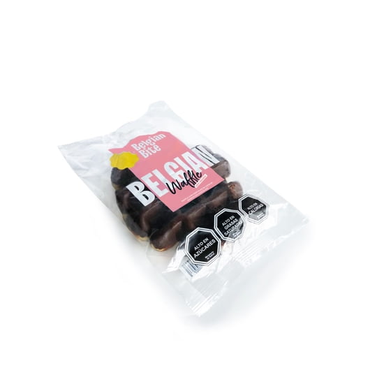 Waffle Cobertura De Chocolate 100 g Belgian Bite