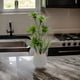 thumbnail image 5 of Planta Artificial Bambu Lirio Decorativo Macetero Ceramica, 5 of 8
