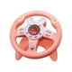 thumbnail image 5 of Juguetes de volante, kilómetro digital de educación temprana para niños y niñas Aceleración de vibración simulada Controlador de conducción de juguete , Ronda rosa, 5 of 5