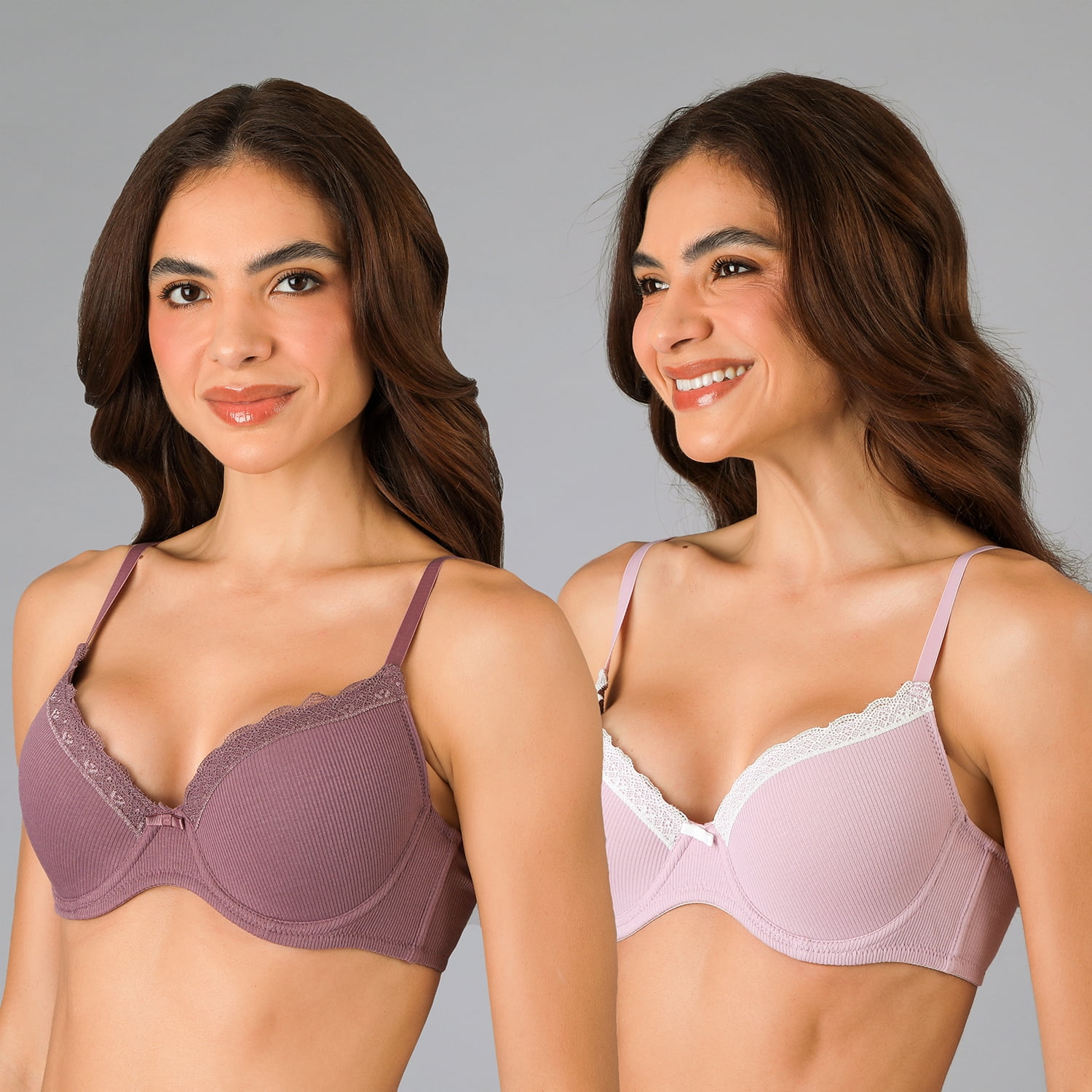 Pack 2x Sosten Perfect Cover Flores Mujer 25491-272