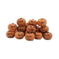 Magideal - 20 Figuras De Calabaza En Miniatura, Adornos De Resina, Artesanías Artificiales, Mini Estatuas, Decoraciones De Halloween Para Fiestas, Paisajes Y Pat