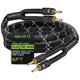 thumbnail image 1 of Cable de altavoz GearIt 12 AWG con punta tipo banana chapada en oro, 6 pies, 1 of 7