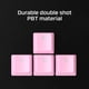 thumbnail image 2 of Juego completo de teclas Keycaps HyperX PBT, diseño en inglés (EE. UU.), color rosa, 2 of 8
