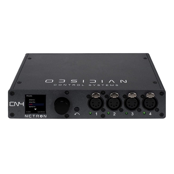 Ethernet a DMX Obsidian Control Netron EN4