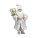 thumbnail image 5 of Figura de Papá Noel de pie, decoración de mesa navideña, decoración de mesa tradicional, muñeco de Papá Noel, adorno navideño para festival, Blanco, 5 of 5