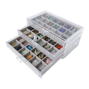 Bothyi - Colección De Rocas Y Minerales, Juguetes Educativos De Ciencia Para Adultos, Niños Y Niñas