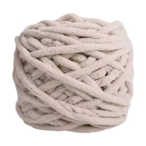 Bothyi - Hilo De Chenilla Grueso Y Suave Para Tejer A Mano, Mantas Tejidas, Proyectos De Crochet, Color Caqui