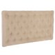 thumbnail image 2 of Respaldo Cama Diamond 2 Plaza Felpa Beige, 2 of 4
