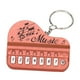 thumbnail image 4 of Tiny Electronic Keyboard Key Chain Piano Keyboard Pendant Keychain Para Adolescentes Red, 4 of 5