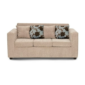 Adonis Leudh - Sofá 3 Personas Ezeiza Chenille Beige