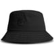 thumbnail image 1 of Sombrero Black Bucket De Sarga De Algodón Tamaño Pequeño mediano, 1 of 3