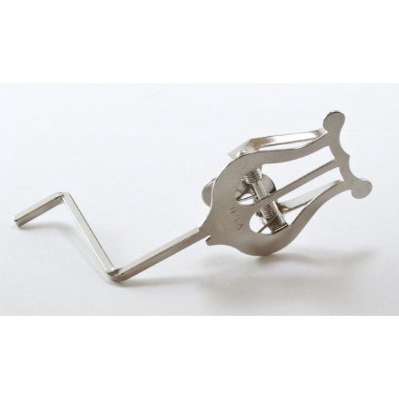 Lira American Plating de 4 cm en níquel para saxofón y clarinete