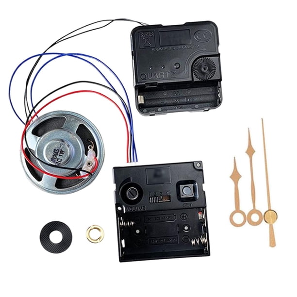 Mecanismo de Reloj Péndulo Kit de Reparación Piezas de Repuesto Música Caja Accesorios de Reloj Manuales Adecuado para Dormitorio Oficina Sala de Esta Estilo I