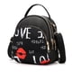 thumbnail image 1 of Fashion Printing Backpack Women Large Capacity Nylon Rucksack Multilayer Crossbody Bag School Bags Waterproof Travel Knapsack, 1 of 3