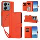 thumbnail image 2 of Funda Cartera Trébol para Xiaomi Redmi Note 13 Pro 4G con Ranuras Tarjetas y Carga Inalámbrica Naranja, 2 of 6