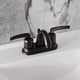 thumbnail image 4 of Grifo para baño Kingston Brass KB8615EFL de 4" tipo centerset, bronce aceitado, 4 of 5