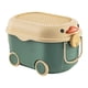 thumbnail image 1 of Caja de Almacenamiento Apilable con Ruedas Y Tapa, con Asas, Ideal para Organizar Refrigerios, Portátil para La Habitación de Los Niños, La Sala de Ju Verde medio, 1 of 5