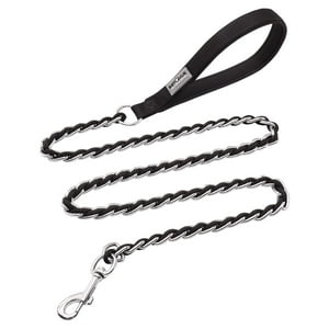 Cadena Metálica Antimasticable S-Etovus Dog Leash Para Perros Medianos Y Grandes