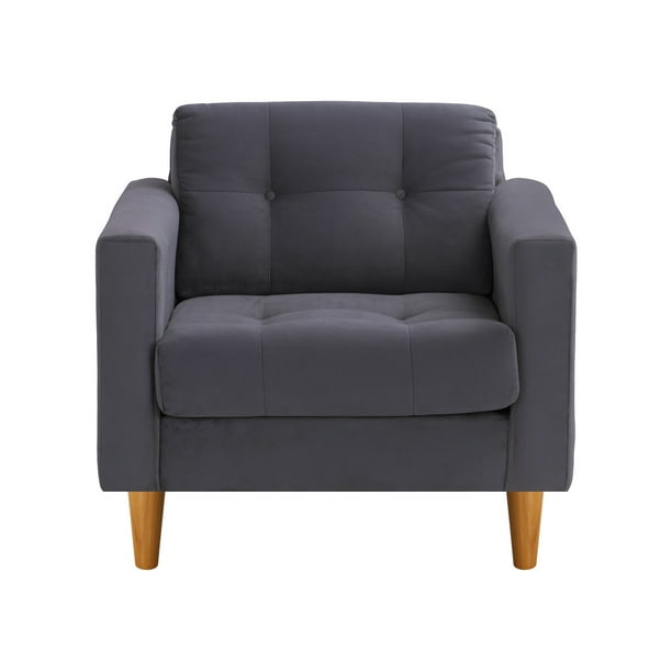 Sofa Retro 1c Felpa 04 Gris