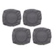 thumbnail image 3 of 4 piezas jacquard poliéster estiramiento boda cena silla asiento cubierta gris_l, 3 of 5
