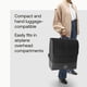 thumbnail image 5 of Bolsa de transporte para cochecito Bugaboo Butterfly - Negra, 5 of 7