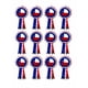 thumbnail image 1 of Pack X12 Escarapelas Chilenas Fiestas Patrias Tricolor, 1 of 4