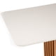 thumbnail image 4 of Mesa de Comedor Elegante Ariela Rectangular Blanca, 4 of 6