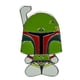thumbnail image 3 of Peluche estilizado de Boba Fett de Star Wars de 18 cm con alfiler esmaltado de 7 pulgadas, 3 of 4