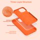 thumbnail image 3 of Funda Miracase para iPhone 12/12 Pro Naranja con MagSafe, 3 of 6