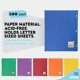 thumbnail image 4 of Carpetas de papel Enday con bolsillos (paquete de 100), varios colores, 4 of 7
